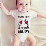 Vêtements d'été en Polyester et coton pour bébés filles | Imprimé de lettres, vêtements d'été pour bébés de 0 à 24 mois, Triangle d'escalade, barboteuses pour nouveau-nés