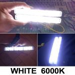 DRL-feux de jour pour voiture | 2 pièces, DRL, antibrouillard, DC12V 6000K, étanchéité Super lumineuse, élégant