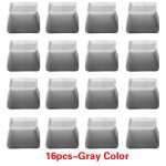 4/8/16 pièces Table chaise jambes Silicone casquettes meubles pieds protecteur couvre antidérapant Table jambe casquettes Protection des pieds