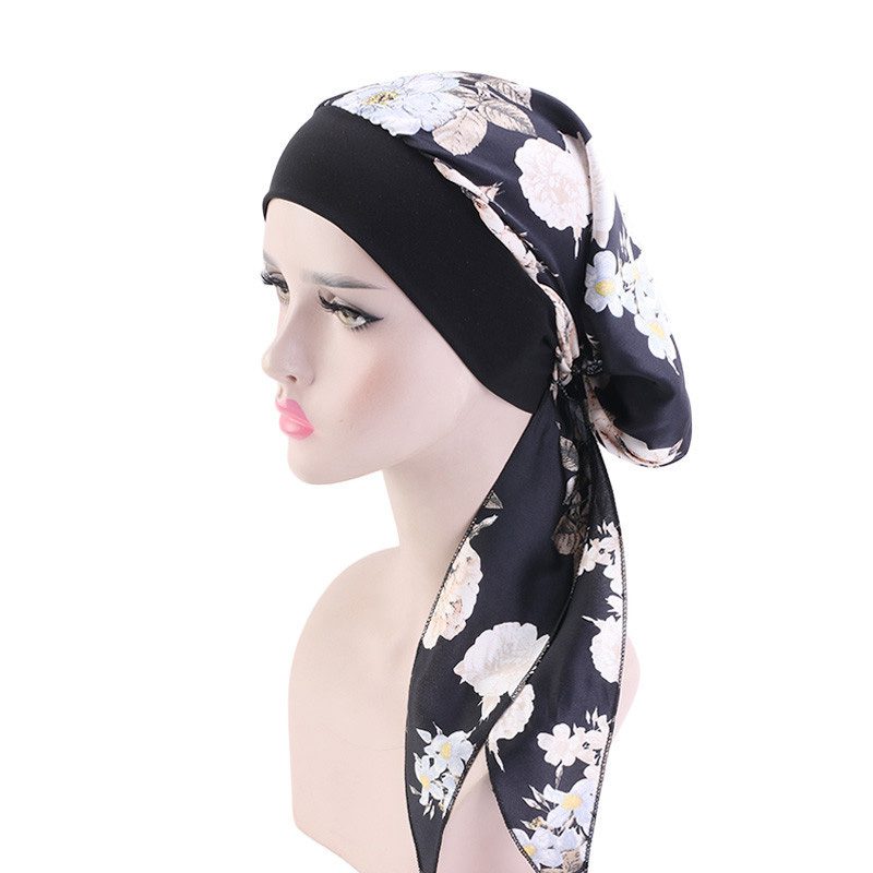 Mini Hijab En Coton Pour Femmes Musulmanes - Écharpe Couleur Unie, Casquette Intérieure Douce Et Élastique - 20 Couleurs