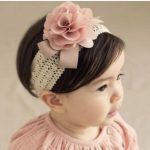 Bandeau style coréen pour nouveau-né | Accessoires de cheveux, bandeau avec fleurs, pour bébés filles, accessoires de cheveux, accessoire de photos photographiées et soi-même pour enfants