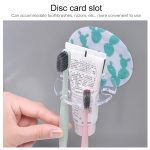 Porte-brosse à dents en plastique | Étagère de rangement de dentifrice, rasoir brosse à dents murale, organisateur de brosse à dents suspendu, ensemble d'accessoires de salle de bain