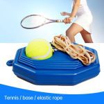 Outil d'entraînement de Tennis robuste plinthe dispositif de Sparring exercice balle de Tennis Sport auto-étude balle de rebond avec entraîneur de Tennis