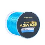 Angryfish 9 Strands Weaves Braided 500M/547YD Fishing Line Super Strong PE Line 15LB-70LB Braided Fishing Thread