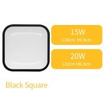Mur Led lumière monté en Surface luminaire 15W 20W salle de bain salon cuisine 110V 220V IP65 étanche extérieur La