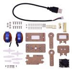 Module de caméra capteur de Vision intelligent Kit panoramique-inclinaison avec 2 pièces Micro Servos Robot intelligent caméra HD pour framboise Pi-caméra/PTZ unique