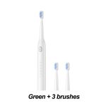Brosse à dents électrique S802 étanche brosse à dents sonique automatique Rechargeable 5 modèles avec 2 têtes de brosse