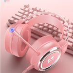 Clavier d'ordinateur souris casque Combos clavier chocolat avec 3 couleurs rétro-éclairé 2400DPI respiration rétro-éclairé souris rvb éclairage écouteur