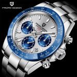 PAGANI DESIGN affaires hommes montres 100M étanche Sport montre-bracelet saphir Daytona acier inoxydable hommes chronographe montre nouveau