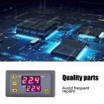 W3230 régulateur de température Thermostat double LED régulateur de température numérique détecteur compteur de température refroidisseur de chaleur