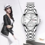 LIGE dame montre de mode femmes montre à Quartz femmes montres Date semaine acier inoxydable femme robe horloge xfcs relogio feminino