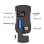 Clavier Bluetooth français souris sans fil Combo bureau à domicile ordinateur de bureau frappe silencieuse couleur clavier rétro-éclairé souris mince ensemble