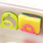 Évier pratique porte-éponge en plastique | Évier pratique, évier égouttoir de séchage, ventouse vaisselle patère à vêtements pour épurateur savon, rangement étagère