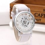 Montre hommes de luxe en acier inoxydable Quartz militaire Sport bracelet en cuir affaires Simple cadran montre-bracelet Reloj Hombre