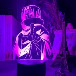 Anime Naruto Uzumaki Led veilleuse équipe 7 Sasuke Kakashi Hatake enfants chambre veilleuse Itachi Uchiha 3d lampe enfant cadeau de noël