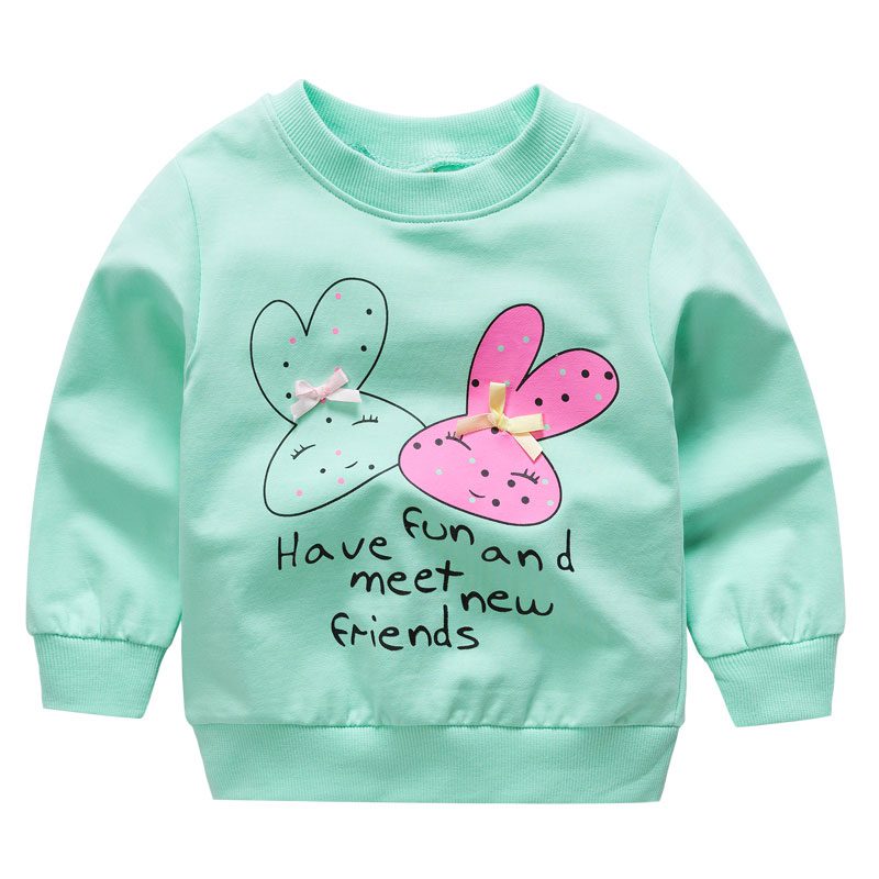 Sweat-shirt à manches longues pour bébé garçon fille automne hiver, Noir/blanc