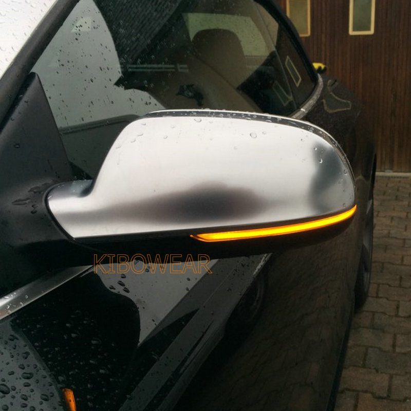 thumbnail image 2 of 2pcs Mirror Dynamic Turn Signal Light Indicator Fit For Audi A4 S4 RS4 2 of 9