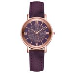 2020 ciel étoilé cadran montres pour femmes mode échelle romaine strass cuir dames Quartz montre femme montre-bracelet reloj mujer