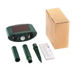 Chat chien répulsif à ultrasons extérieur solaire alimenté et imperméable répulsif Animal dissuasif Scarer antiparasitaire écologique