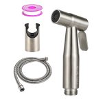 Toilette à main Bidet robinet pulvérisateur inox salle de bain main Bidet Spraye ensemble toilette auto nettoyage pomme de douche pas de poinçon