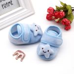 Chaussures d'hiver pour bébés filles | Chaussures chaudes et confortables à semelle souple, en coton et avec étoiles en peluche, 05 *