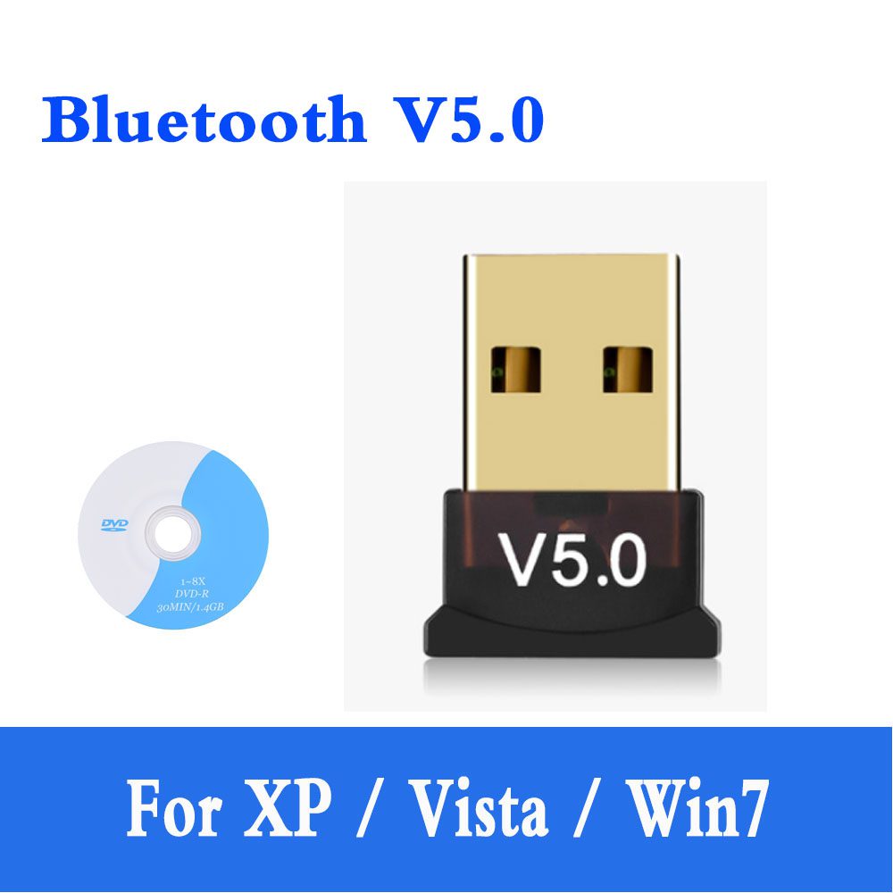 Sans fil USB Bluetooth 5.0 4.0 adaptateur émetteur récepteur de musique MINI BT5.0 Dongle Audio adaptateur pour ordinateur PC portable tablette