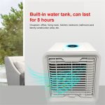 7 lumière USB Mini Portable climatiseur refroidisseur d'air ventilateur bureau espace refroidisseur espace personnel Air ventilateur de refroidissement pour la chambre à la maison