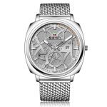 SWISH décontracté hommes montres de luxe marque en cuir sport Quartz horloge lumineux militaire montre étanche Relojes Hombre 2020