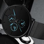 Relogio Masculino 2020 hommes montres mâle horloge montre à Quartz décontracté mince maille en acier hommes montre étanche concepteur Sport montre