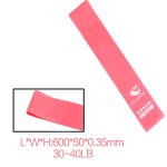 Bandes de résistance élastique entraînement Fitness équipement de gymnastique boucles en caoutchouc Latex Yoga gymnastique musculation athlétique bandes de caoutchouc