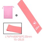 Bandes de résistance élastique entraînement Fitness équipement de gymnastique boucles en caoutchouc Latex Yoga gymnastique musculation athlétique bandes de caoutchouc