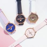 Candycat dames montres Ins Harajuku vent France Niche étanche atmosphérique mode étudiants abeille exquise montre pour femme