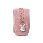Pantalon de printemps automne couleurs bonbons | Pantalon chaud et confortable, en tricot, pantalon pour enfants, motif lapin mignon, moulant, coloré