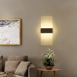 Lampe murale à la mode, escaliers de chevet de chambre à coucher, couloir, lumière murale Simple, 110 V, 220 V, lumière murale décorative