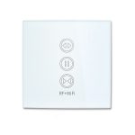 LoraTap - Interrupteur tactile rideaux et volet roulant électrique avec télécommande - Alexa et Google Home
