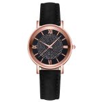 2020 ciel étoilé cadran montres pour femmes mode échelle romaine strass cuir dames Quartz montre femme montre-bracelet reloj mujer