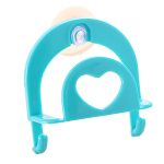 Évier pratique porte-éponge en plastique | Évier pratique, évier égouttoir de séchage, ventouse vaisselle patère à vêtements pour épurateur savon, rangement étagère
