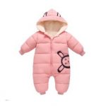 2020 salopette hiver combinaison bébé nouveau-né Plus velours snowsuit vêtements de neige manteau garçon chaud barboteuse bas coton fille vêtements body