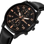Mode homme Geneva Montre En Cuir En Alliage Militaire Pointeur Montre Quartz Affaires Multi-style Montre Cadeau часы мужские relogio 50 *