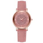 2020 ciel étoilé cadran montres pour femmes mode échelle romaine strass cuir dames Quartz montre femme montre-bracelet reloj mujer