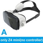 Lunettes de réalité virtuelle 3D VR lunettes Original BOBOVR Z4/ Bobo Vr Z4 Mini Google carton VR boîte 2.0 pour 4.0-6.0 pouce Smartphone
