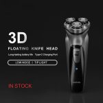 Xiaomi Electric Original face shaver Enchen BlackStone 3D Electric Shaver, Men Washable USB Rechargeable Shaving Beard Machine