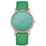 2020 Top marque haute qualité strass femmes dames montres simples Faux cuir analogique Quartz montre-bracelet horloge Saat cadeau