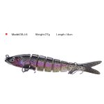 Appâts de pêche coulant wobblers outils de pêche 14cm28g17g leurres de pêche gaccessoires 8 segments leurres durs pour leurre de pêche