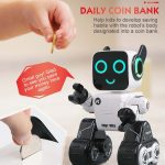 K3 Robot intelligent tirelire contrôle tactile Robots interactifs voix Recoding éducation Assistant enfants cadeaux avec télécommande