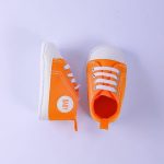 0-12M nouveau-né bébé garçon fille landau chaussures enfant en bas âge blanc baskets décontracté doux confortable à lacets chaussures d'intérieur infantile premiers marcheurs