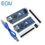 Livraison gratuite pour arduino Nano V3.0 contrôleur ATMEGA328P ATMEGA328 original CH340 + câble USB