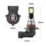 2x Antibrouillards H1 H3 Led H4 H7 H8 H9 H11 9005 HB3 9006 HB4 Voiture CSP AMPOULES DE PHARES LED DC12-24V 20000LM 6000K blanc Lampe AUTOMATIQUE DE Brouillard