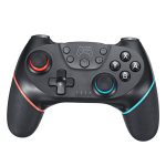 2020 pour consoles Nintendo Switch Pro Manette de jeux vidéo Manette de jeu pour N-Switch Pro NS-Switch Pro NS Pro Manette de jeu Manette de jeu sans fil Bluetooth Manette de jeu Manette de jeu avec poignée à 6 axes