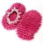 1PC unique Chenille vadrouille essuyer pantoufles chaussures paresseux chaussure vadrouille casquettes ensemble pratique poussière vadrouille pantoufle maison nettoyant chaussures couverture Y20